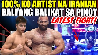 LATEST 2023  IRANIAN KNOCKOUT ARTIST 7W 7KOs  BINALIAN NG PINOY [upl. by Inafetse64]