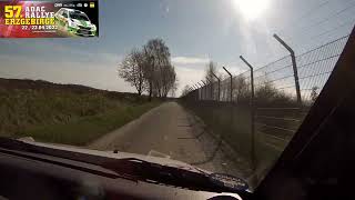 Rallye Erzgebirge 2022 WP3 Onboard [upl. by Sorensen]