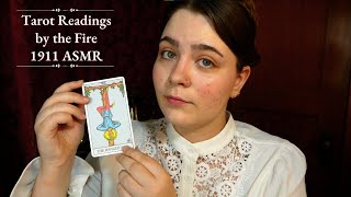 1911 Tarot Readings by the Fireplace 🖋 Cozy amp Relaxing ASMR ✨ Soft Spoken Historical Roleplay [upl. by Attey54]