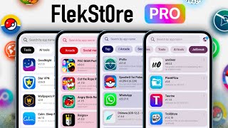 Flekstore iOS NoRevoke Unlimited App Sideloading  No PC [upl. by Ardnusal]