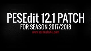 PES 2013 PC ● PESEdit 121 Patch 20172018 [upl. by Hassi]