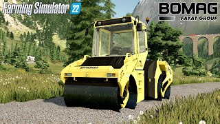 FS22 Release 🚧 Bomag BW203AD Roller Compactor \\ TerraFarm Ready 🚧Farming Simulator 22 Mods [upl. by Naldo649]