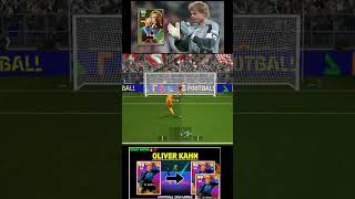 Oliver Kahns Legendary Penalty Shot 🚀  Best penalty Card Oliver Kahn Card 2025 shorts efootball [upl. by Ferd889]