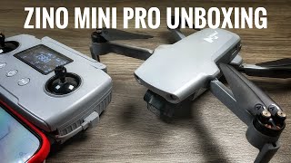 Hubsan Zino Mini Pro Unboxing Setup and Overview [upl. by Dewitt165]