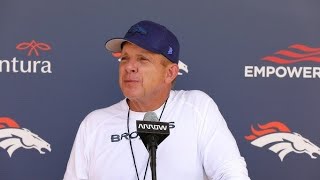 Denver Broncos HC Sean Payton PRESS CONFERENCE after 2316 Loss to Los Angeles Chargers [upl. by Eaj]