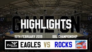 Newcastle Eagles Vs Glasgow Rocks 15022019 [upl. by Bouldon]