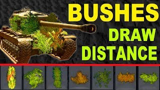 🔧 Camouflage Guide in War Thunder  Bushes visibility mechanics explained [upl. by Okiram]