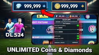 Dream League Soccer 2024 MOD APK ⚽ UNLIMITED Coins amp Diamonds Hack  DLS 24 MOD MENU Guide [upl. by Annairoc]