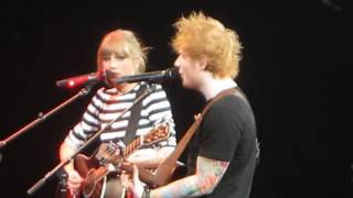 Everything Has Changed Taylor Swift and Ed Sheeran 32713 [upl. by Yvon]