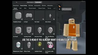 🔥🔥FULL TUTORIAL🔥🔥ON HOW TO FAKE KORBLOX AND HEADLESSsince many people wanted this 2024⭐️ [upl. by Idissak197]