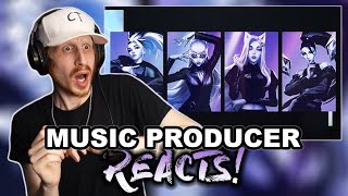 Music Producer Reacts to KDA  THE BADDEST ft GIDLE Bea Miller Wolftyla [upl. by Mickey]