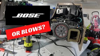 Factory Bose Sub Upgrade For Your Truck [upl. by Haleak]