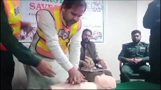 Training of Probationers on CPR at Sessions Court Gujranwala [upl. by Nawiat483]