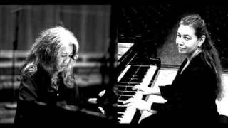 Rachmaninov Six Duets Op 11  Barcarolle Martha Argerich amp Lilya Zilberstein [upl. by Gnah]