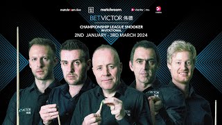 WATCH LIVE  2024 CHAMPIONSHIP LEAGUE SNOOKER  INVITATIONAL  TABLE 2 [upl. by Refanej]