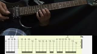 How To Play Sequence Arpeggio Workout  Lead Guitar Lesson [upl. by Wanfried]