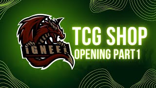 TCG shop opening part1 [upl. by Awad682]