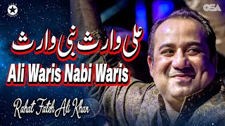 Ali Waris Nabi Waris  Rahat Fateh Ali Khan  Superhit Qawwali  official HD video  OSA Worldwide [upl. by Eslud]