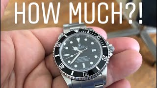 Rolex Sea Dweller 16600 review and price [upl. by Eldora]