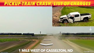 PickupTrain Crash By Casselton ND List Of Charges [upl. by Melone]