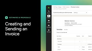Creating and Issuing an Invoice [upl. by Ayle]