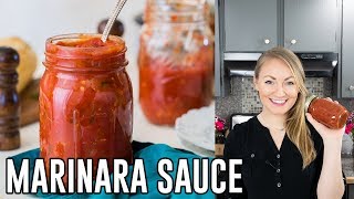 How To Make Homemade Marinara Sauce [upl. by Petronilla178]