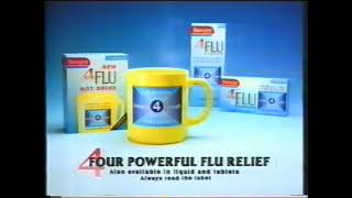 Benylin 4 Flu advert  19th November 1996 UK television commercial [upl. by Hamrnand]