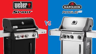 WEBER vs NAPOLEON Welcher Grill ist besser Spirit vs Rogue  Götz GmbH Germering [upl. by Leasia]