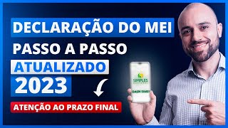 📱 Como Fazer Declaração Anual do MEI  DASN SIMEI  Passo a Passo [upl. by Laszlo]