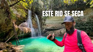 CASCADA LAS GOLONDRINA un rio con caudal subterraneo en REPUBLICA DOMINICANA [upl. by Eelac]