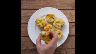 Loaded Mashed Potato Cups Appetizer [upl. by Nniw677]