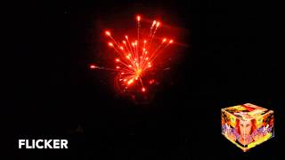 FLICKER  500 GRAM CAKE  WORLD CLASS FIREWORKS [upl. by Segroeg]