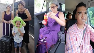 LA FAMILIA DE LARIN NO CUIDA EL CARRO 😂  NUEVOS TIKTOK DIVERTIDOS DE LARIN Y SUS AMIGOS  HUMOR [upl. by Assilaj]