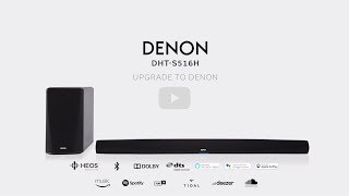 Introducing the Denon DHTS516H Soundbar with HEOS Builtin [upl. by Iggem504]