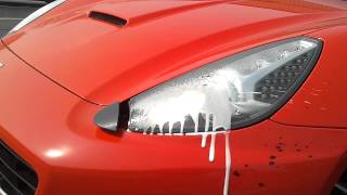 Ferrari California Headlight Washers [upl. by Yacano]