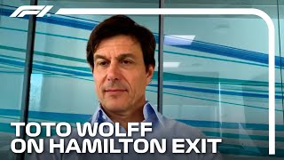 Toto Wolff On Lewis Hamiltons Mercedes Exit [upl. by Haianeb]