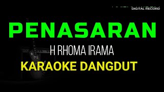 PENASARAN KARAOKE DANGDUT ORIGINAL RHOMA IRAMA HD AUDIO [upl. by Ainej]