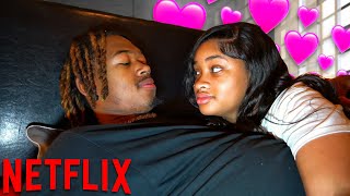 I ASKED CHERR CAN WE NETFLIX amp CHILL 🥰 SHE DID THIS [upl. by Airitac280]