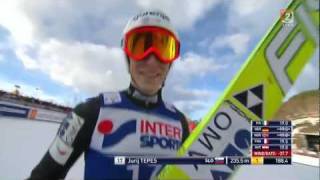 Jurij Tepes  Vikersund 2355m New PB [upl. by Mountford]