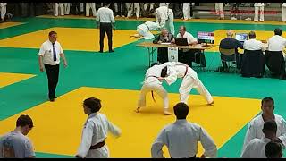 Passage 1 DAN Judo UV3 efficacité shiai 2ème combat Lormont 2024 judo [upl. by Montague42]