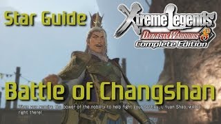 Dynasty Warriors 8 XL Lu Bu Battle of Changshan Star Guide English [upl. by Marya5]