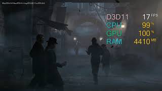 Intel UHD Graphics 610  Intel Celeron G4900  Thief Benchmark [upl. by Ahseirej]