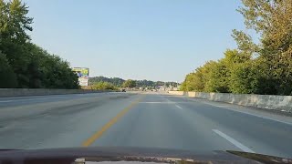 Bridge Sound Compilation  I64US 52 West  SR 823US 23  Barboursville WV to Columbus OH [upl. by Lupien]