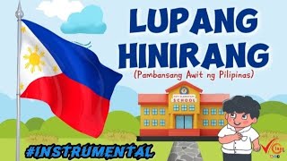 Lupang Hinirang  Pambansang Awit ng Pilipinas  Instrumental  Karaoke [upl. by Hallette]