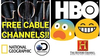 LIBRENG PREMIUM CABLE CHANNELS NO MONTHLY FEES GAME OF THRONES LIVE QUICK TAGALOG TUTORIAL [upl. by Publia]