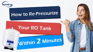 How to Pressurize Reverse Osmosis Water Storage Tank  Easy DIY Step by Step [upl. by Ali706]