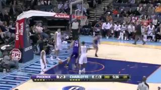 Phoenix Suns Vs Charlotte Bobcats  Highlights 11712 [upl. by Drarrej158]