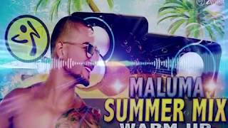 Zumba Warm up Maluma Summer love mix Free Download [upl. by Hedvige]