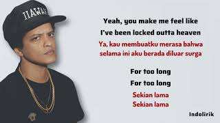 Locked Out of Heaven  Bruno Mars  Lirik Terjemahan [upl. by Dahle431]