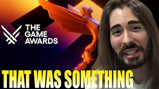 Moistcr1tikal reacts to The Game Awards 2023 [upl. by Shell145]